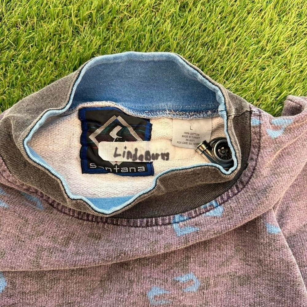 90s Linda burg sweatshirt large - Picture 3 of 7